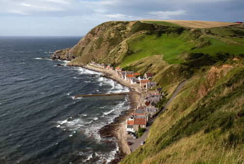 Looking Down On Crovie - Banffshire, Scotland ©  Ian Ed