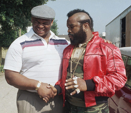 XXX Fridge + Mr. T = Bumpy Knuckles photo