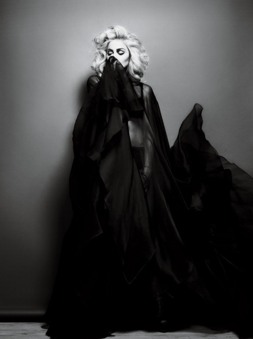 black-and-white:  Madonna by Mert & Marcus for Interview May 2010 | Fashion Gone Rogue 