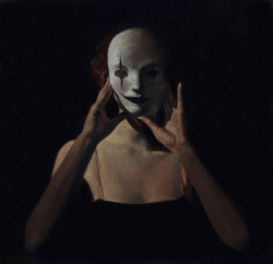 Figure with White Mask (Amelia), 2010Ray Donley