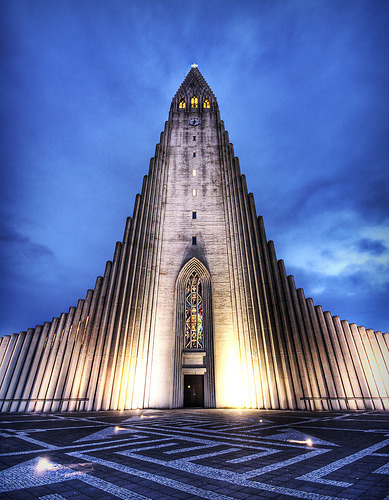 The Wrath of the Norse Gods (by Stuck in Customs) This is Hallgrímskirkja, a church in downtown Reyk