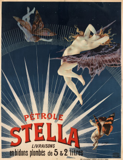 Pétrole Stella, Livraisons En Bidons Plombés De 5 &Amp;Amp; 2 Litres By Henri Boulanger,