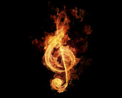 venji:  izenfran91:  Music - A Flaming Passion  (via iheart-photos) 