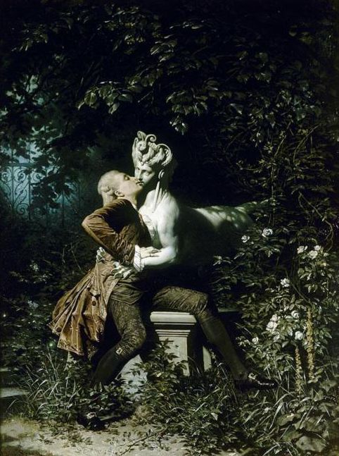 daiseas:  horrorandglamour:  kingslayer-:   Heinrich Lossow, The Enchantress, 1868   (via theowlhooteth)  