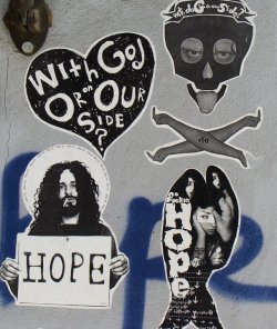 &ldquo;Full HOPE&rdquo; photo by petrito, artwork by H.O.P.E