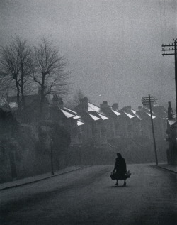 Fog Rolling In Swansea, Wales Photo By Carl Mydans, 1954