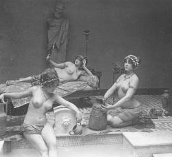orientaldreams:  kissiah:  queering:  Jules Richard’s Hamam nudes,1910s [few more here]   
