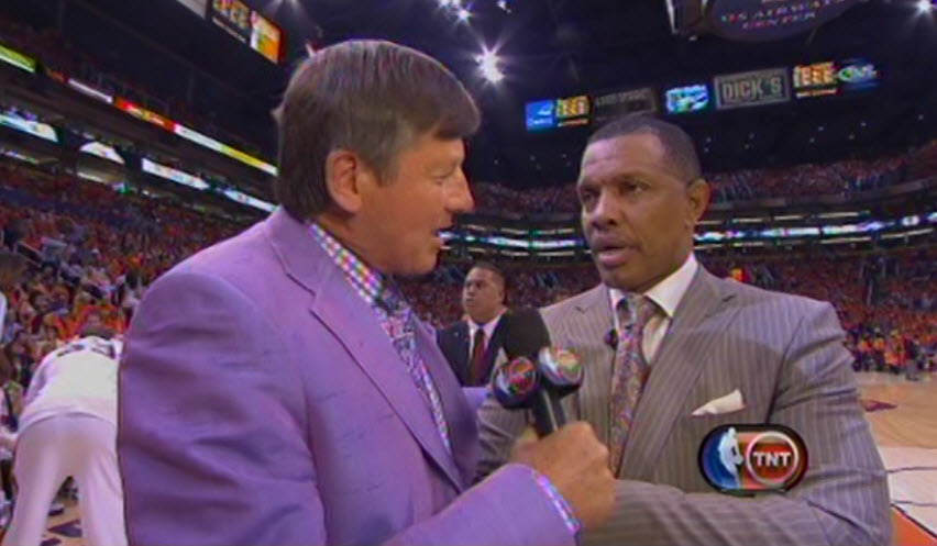 05/29/2010 - Craig Sager interviews Alvin Gentry at the beginning of the 4th quarter