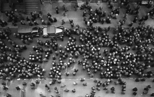 Hats in the Garment District, NY photo by Margaret Bourke-White, 1930