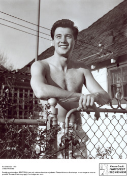 Sissydudeomen2:  Sailorjunkers:   Wehadfacesthen:  The Boy Next Door: Rock Hudson,