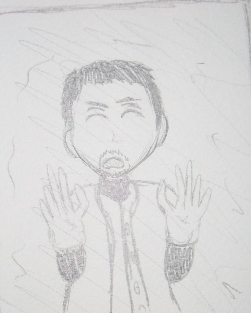 Aaron Rowand in carbonite, because Mac suggested it. I did this very quickly and sloppily, so it kin