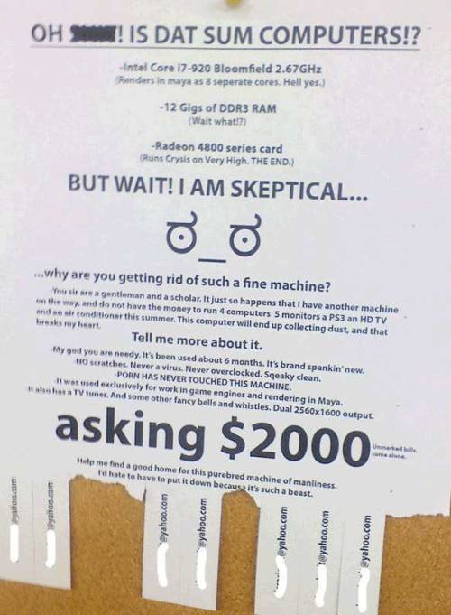 PORN HAS NEVER TOUCHED THIS MACHINE.