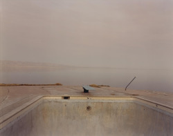 diving board, salton sea photo by Richard Misrach, 1983