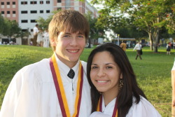 June 2010; my brothers graduation.