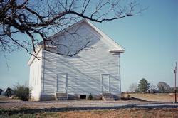 Havana Methodist Church, Havana, Alabama Photo By William Christenberry, 1984