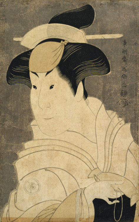 The Actor Iwai Hanshiro IV 1794, Toshusai Sharaku , (Japanese, Edo period) Woodblock print; ink, col