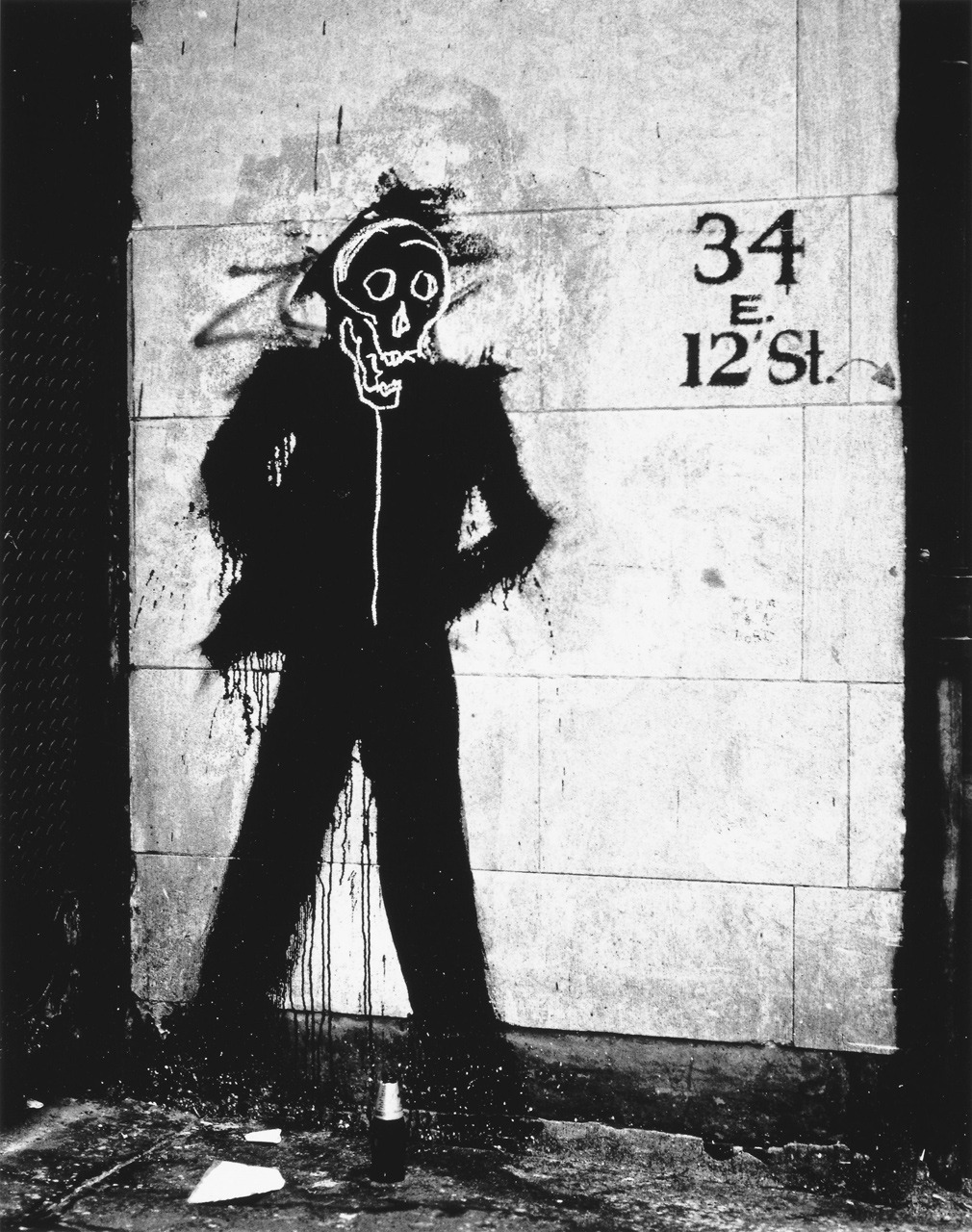 Shadowman photo by Hank O'Neal, 1982