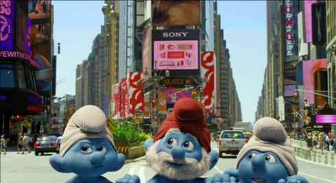 aaronpresley:  The Smurfs Here is the first look at how The Smurfs will look in the