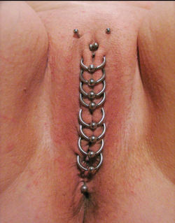 dlgws:  pussymodsgalore:  What can I say? Wow! (Chastity piercing obviously.)(via bouba)