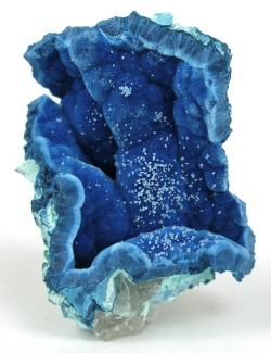 derangedbutterfly:   Shattuckite, Cu5[(OH)2|(SiO3)4]