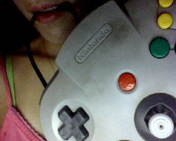 I love Nintendo 64&rsquo;s. And I&rsquo;m currently playing Legend of Zelda: Ocarina of Time. I feel soooo cool. 8D