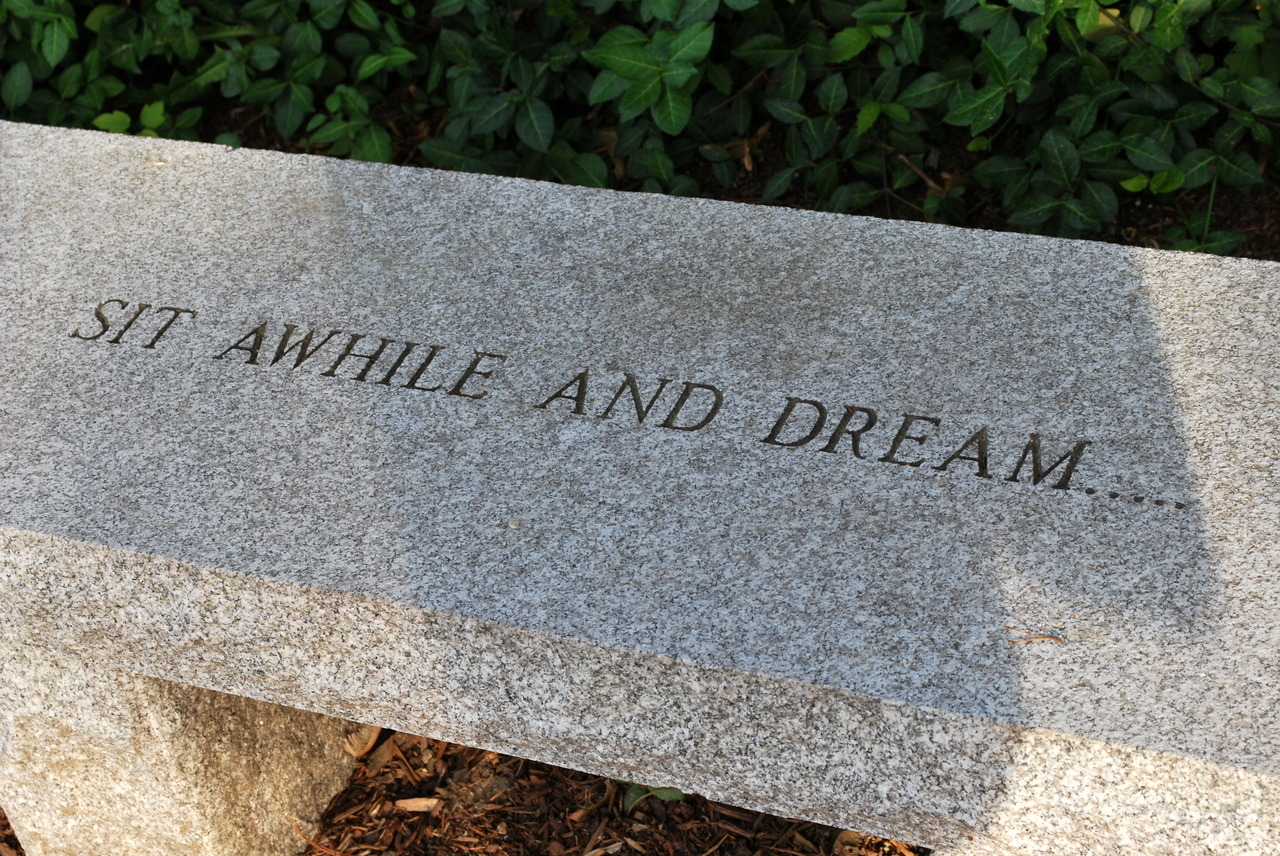 redbattleships:  brokenradio:  I love this bench. Oh, and by the way, I took this.