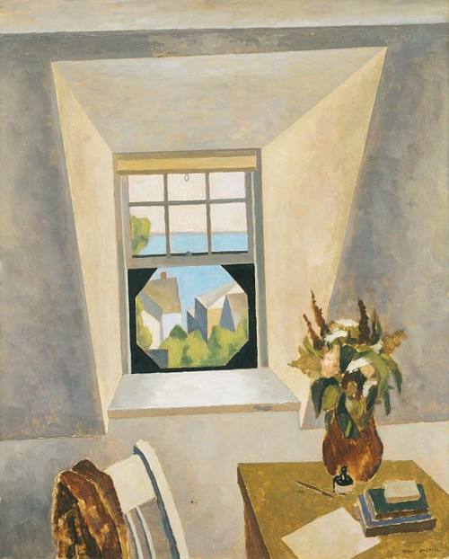 stilllifequickheart: Niles Spencer The Dormer Window 1927