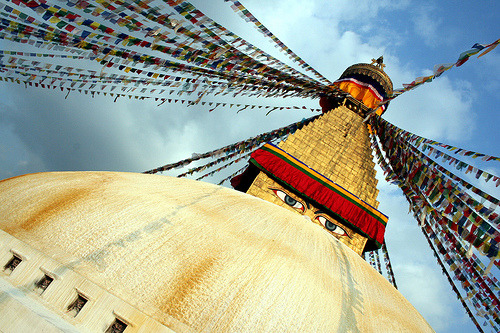 The Bodhnath stupa (by Jules1405)