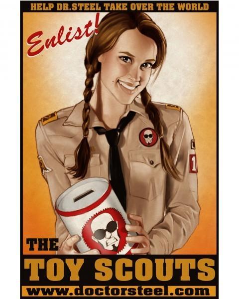 Dr. Steel&rsquo;s Toy Scout Division.