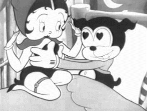 theoddsideofme: colettesaintyves: Betty Boop, Dizzy Red Riding Hood, 1931.