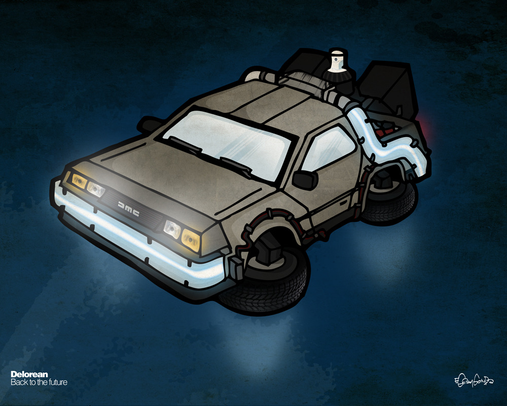 The DeLorean, from Back to the Future, is one of the best vehicles out there folks. If anything, I would only need the flying capabilities. No more traffic jams for this guy…
Make sure that you follow Eggay Gonda to keep up on all of his awesome...