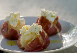 lacuisine:  Lemon Ricotta PotatoesFollow the link for recipe.Thanks to Framed  this looks amazing.