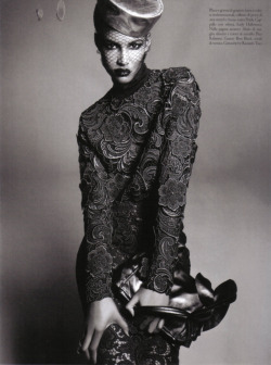 spinningbirdkick:  Steven Meisel / Vogue