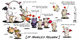 iamthebrainwasher:  victoryfanfare:  lol at ostrasizing the kh moogle 8D stiltzkin is my favorite moogle……that’s his name, right? haah the ffix delivery moogle who gave you free stuff? :Pwho’s yours? xD   I love Lulu&rsquo;s doll! xD