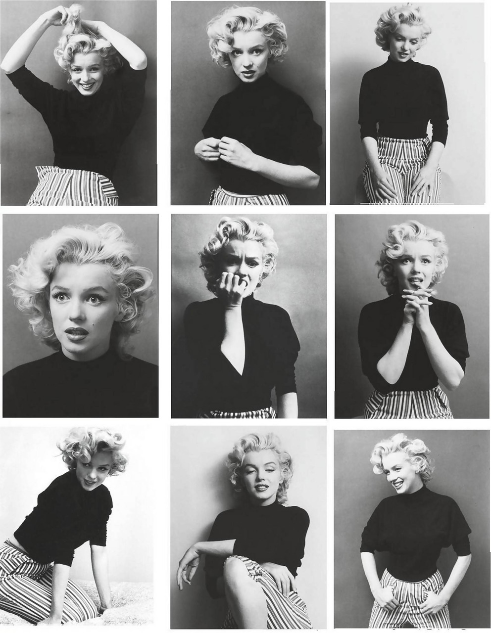 Marilyn Monroe photographed by Ben Ross, Dec 1953