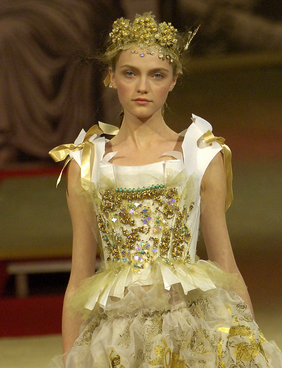 Vlada Roslyakova at Christian Lacroix Haute Couture Spring 2006