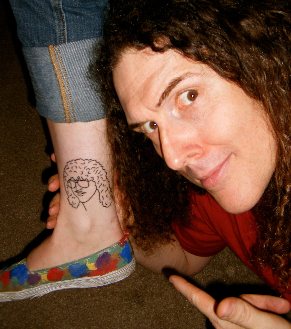 FYeahTattooscom  My Weird Al Yankovic tattoo done by Tyson