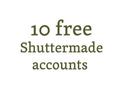 acc:  Shuttermade is a minimal state of the art automated online portfolio service. Read more about this contest here!(and goodluck) 