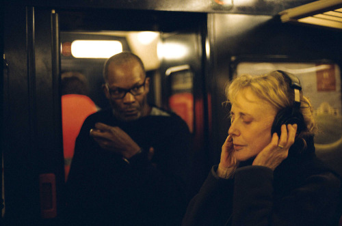 On the set of 35 Shots of Rum with&hellip; Claire Denis and Alex Descas.