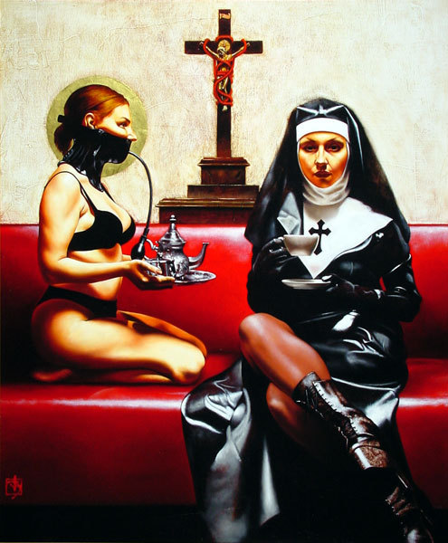 eroticpictures:  arterotique:  darkrayne:  maktumble:  luluart:  anaistheninja:  At St. Joseph’s you