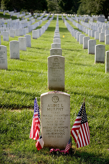 June, 2009: AUDIE MURPHY, AMERICAN HERO If you don’t know who Audie Murphy is, take a second, type the name into Google, and read about his life and what he did. Then, take a quiet second to thank him and the unknown soldiers who defend this country