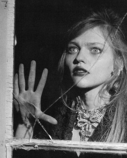 Sasha Pivovarova by Peter Lindbergh for Vogue Italia