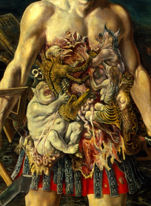 annihilisa:  anguis218:  Pouvoir aveugle, 1937. (Detail)Rudolf Schlichter (via reblololo) 