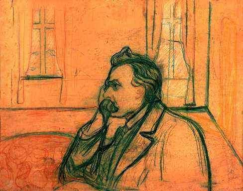 blueruins:phootyraskel:eritissimilesdeo:Nietzsche by Munch