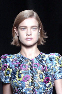 Natalia Vodianova at Balenciaga Spring 2008