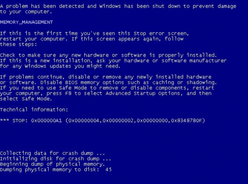 original BSOD