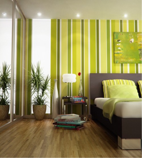 ronniebruce: architectureblog: 16 Green Color Bedrooms | Interior Designs And Home Ideas