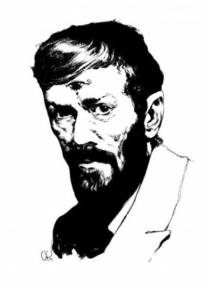 beardism:  &ldquo;D.H.Lawrence with Mysterious Third Eye&rdquo; by Gerard