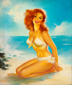 (via zerotik, iheartmyart) Pin-Up At It&rsquo;s Best.