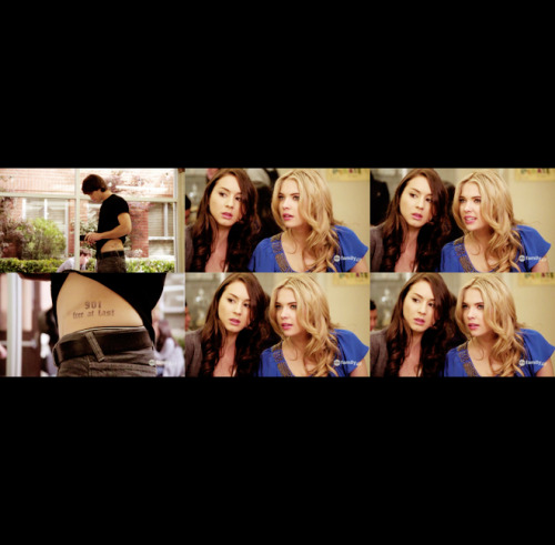 Hanna: What is that?Pretty Little Liars 1.06 - There’s No Place like Homecoming